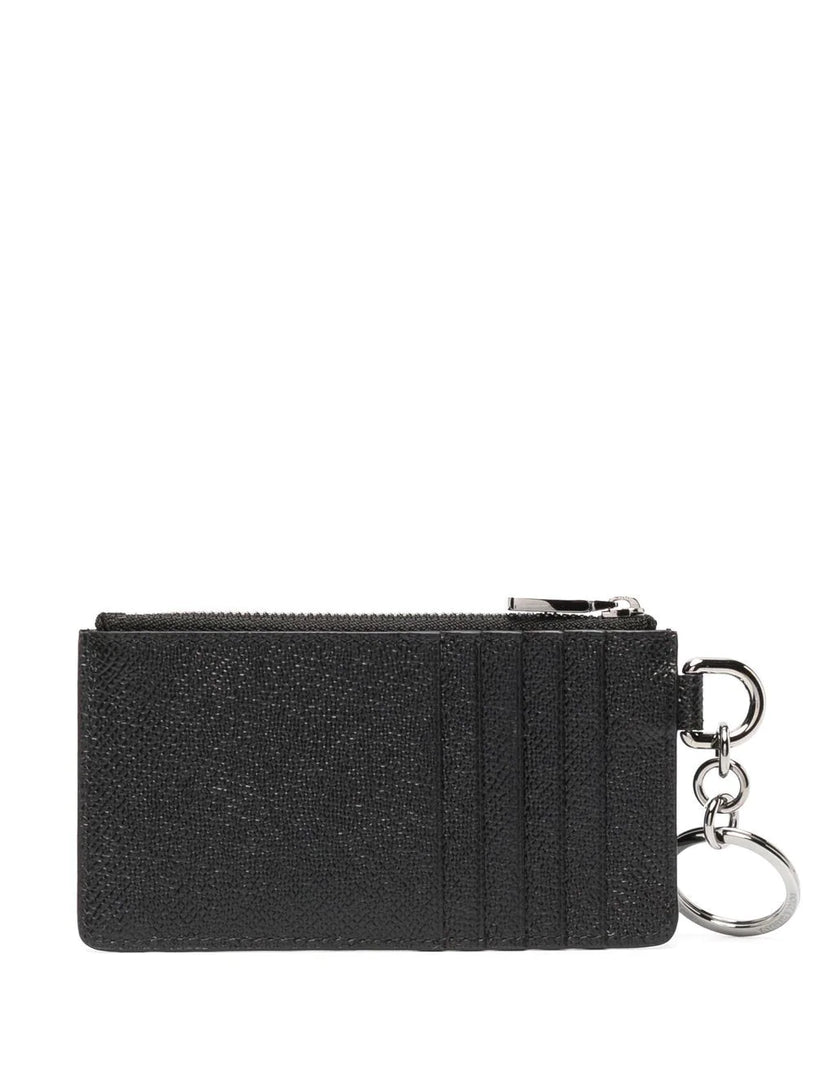 Dolce & Gabbana Card holder with ring and logo tag