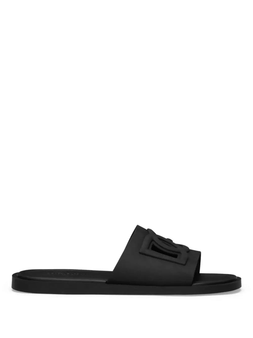 Dolce & Gabbana Rubber beachwear sliders