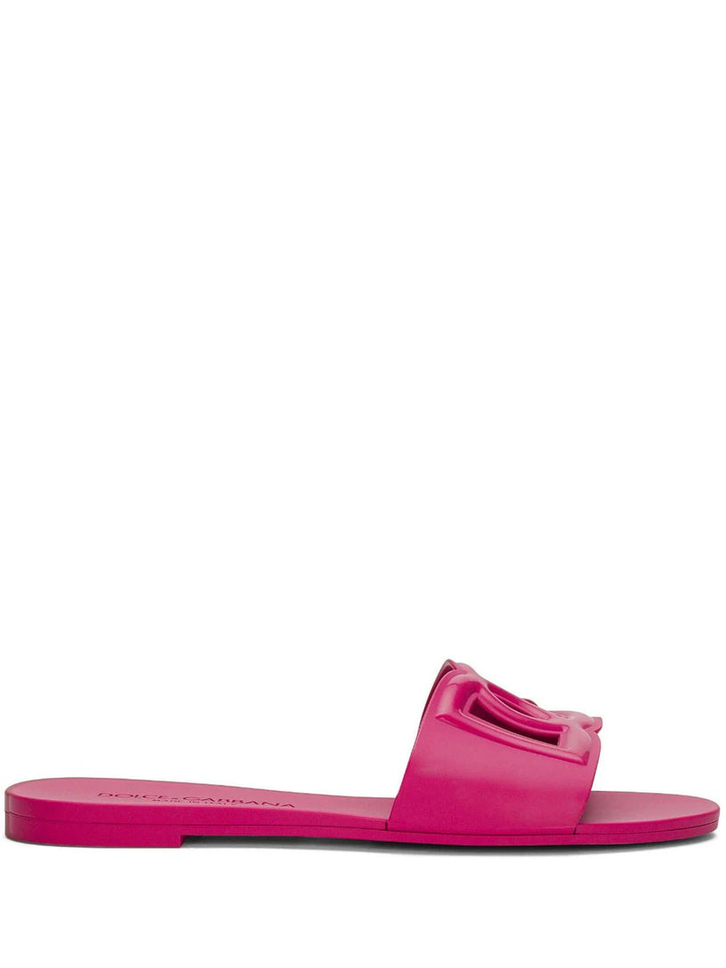 Dolce & Gabbana Rubber beachwear sliders