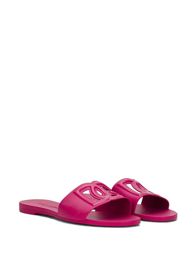 Rubber beachwear sliders