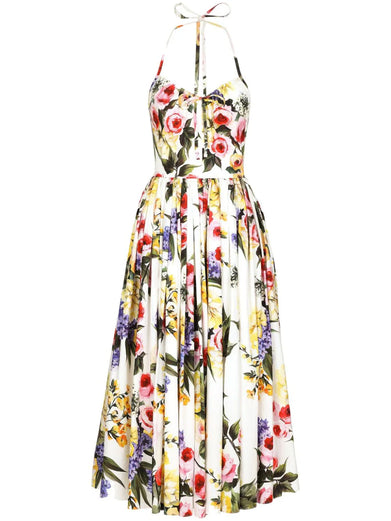 Dress with Garden print