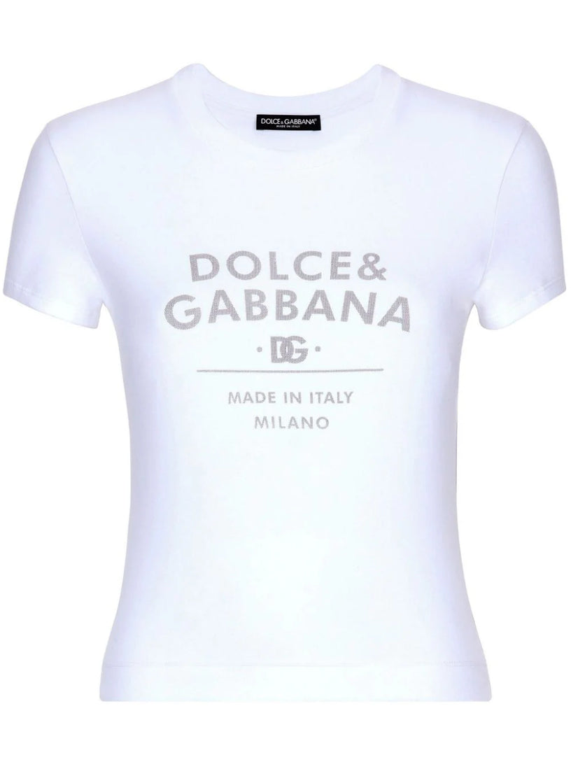 T-shirt with Dolce&Gabbana lettering