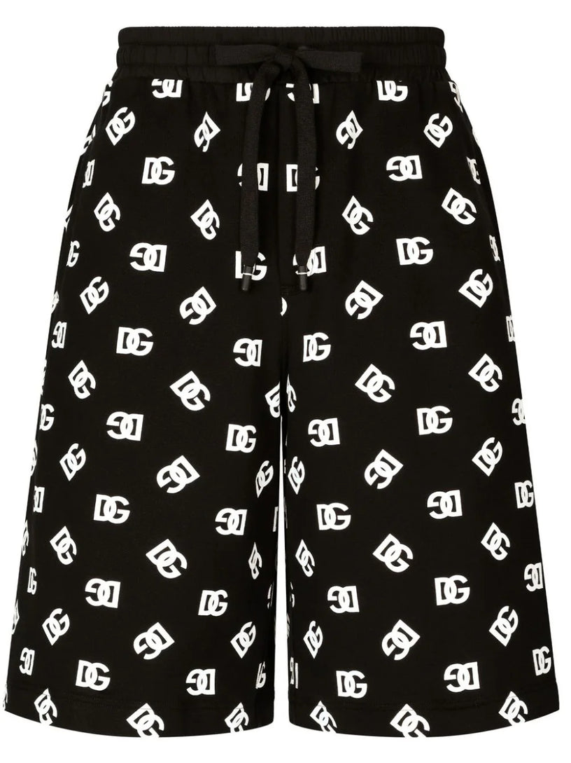 Dolce & Gabbana Shorts with all-over dg logo