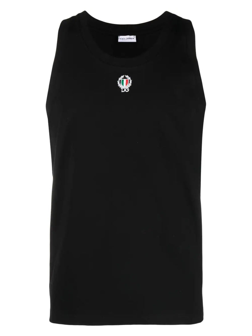 Dolce & Gabbana Tank top with patch