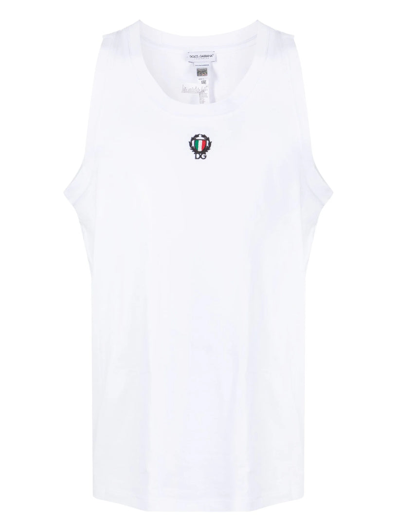 Dolce & Gabbana Tank top with patch