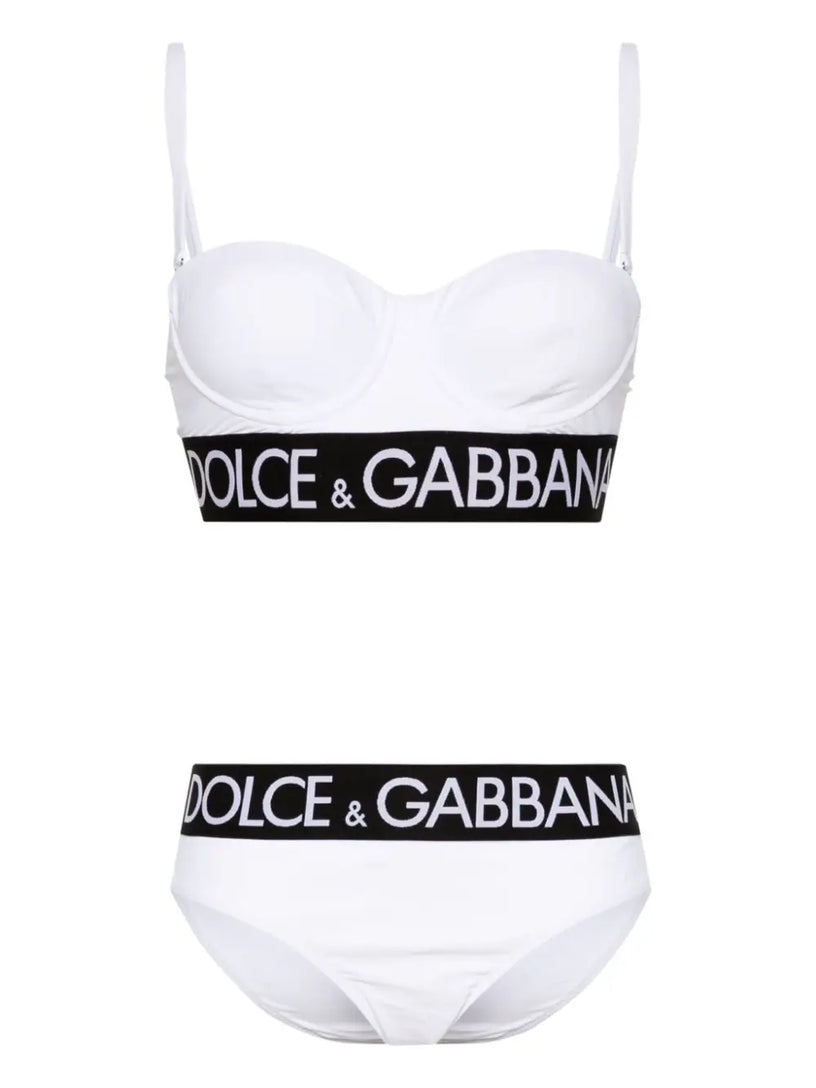 Dolce & Gabbana Logo-band bikini