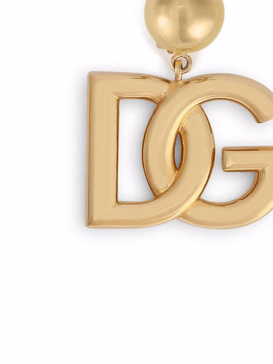 Earrings with DG logo