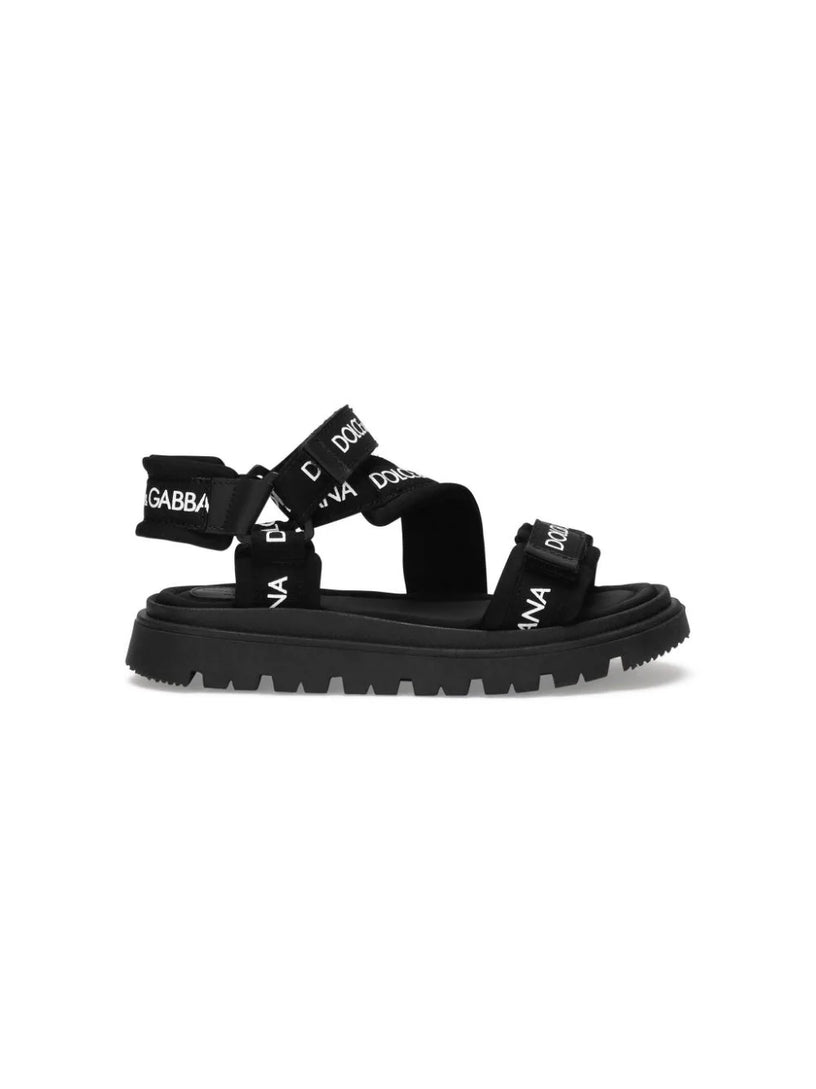 Gros-grain sandals