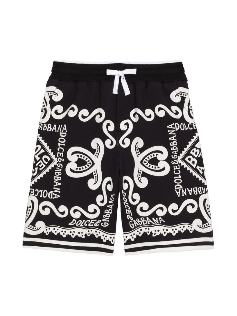 Shorts with Marina Print