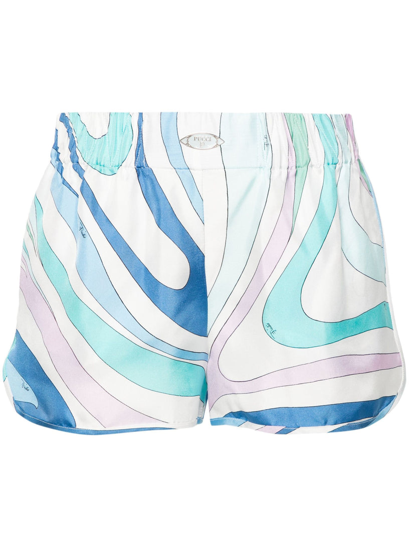 Emilio Pucci Marmo-print shorts