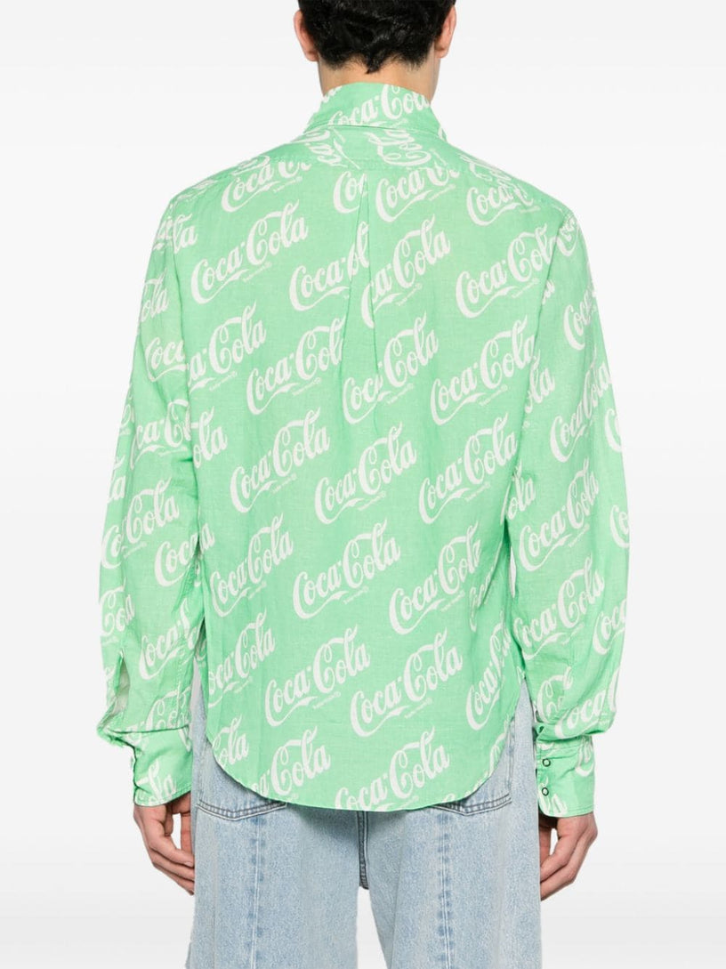 Shirt with Coca-Cola print