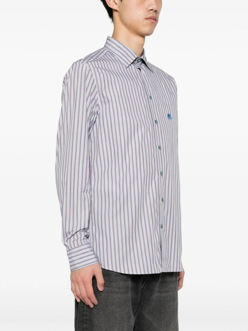 Striped Shirt with logo