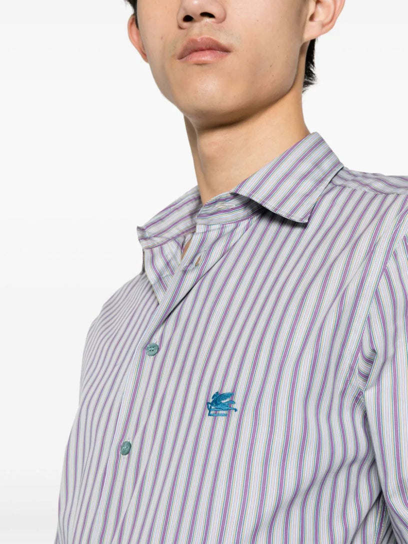 Striped Shirt with logo