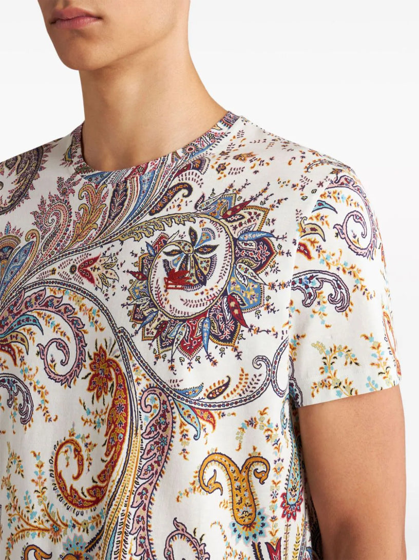 Paisley print t-shirt