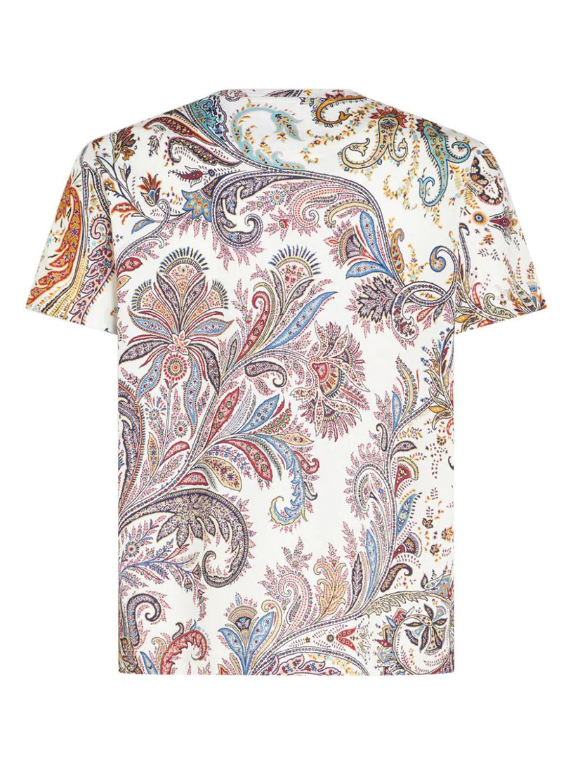 Paisley print t-shirt