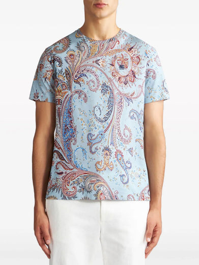 Paisley print t-shirt