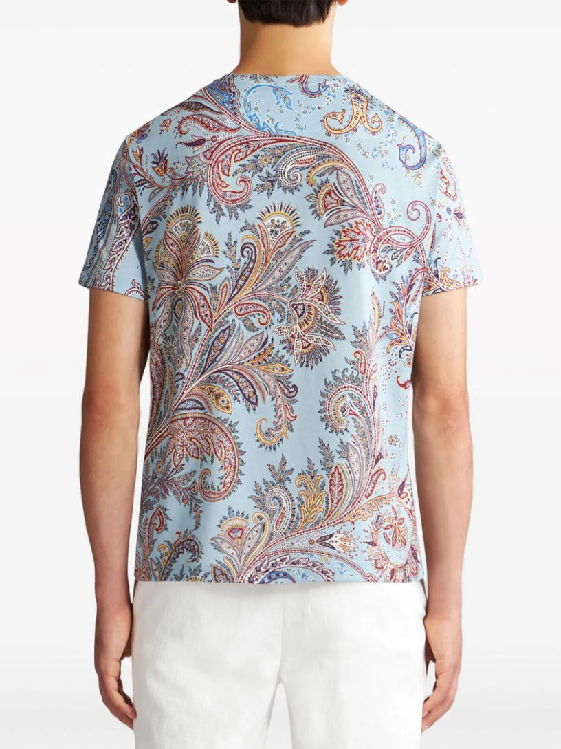 Paisley print t-shirt