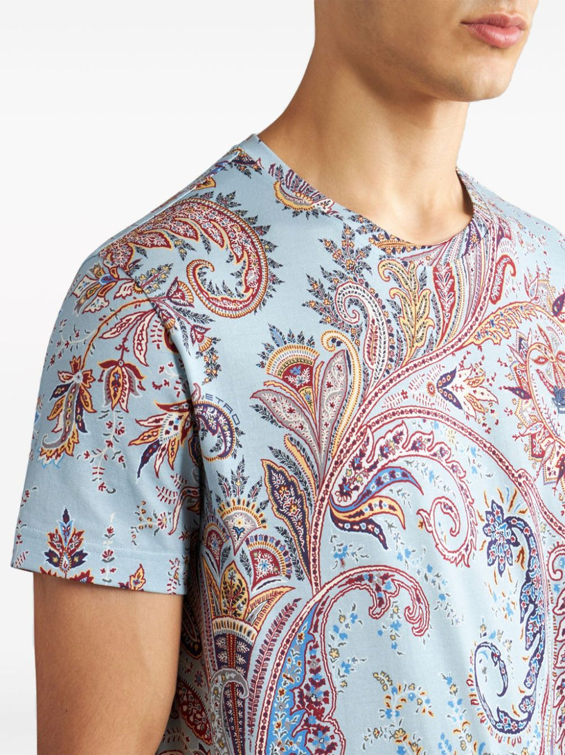 Paisley print t-shirt