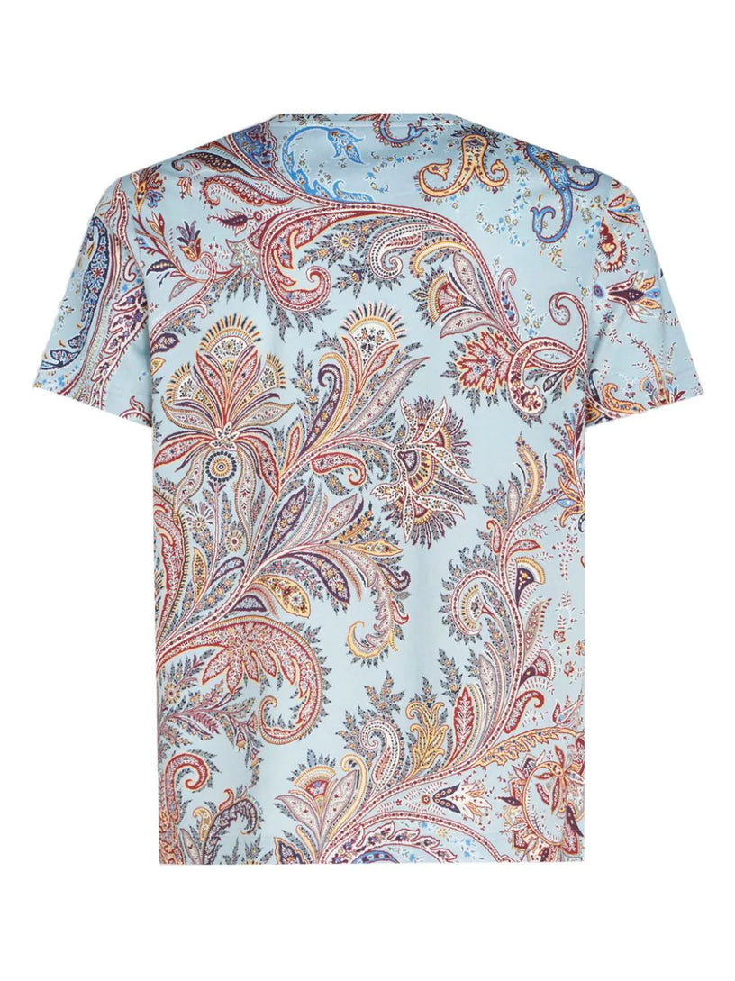 Paisley print t-shirt