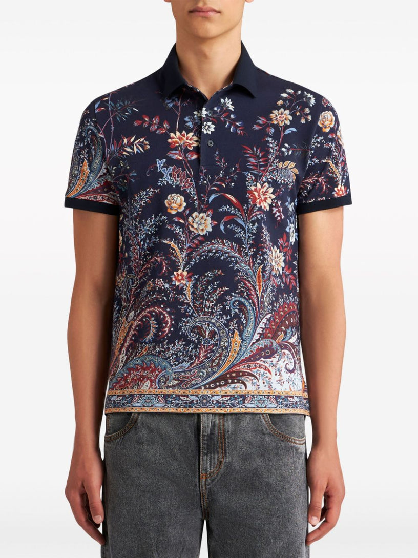 Paisley Polo Shirt