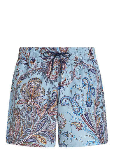 Paisley swim shorts