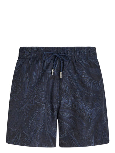 Paisley swim shorts