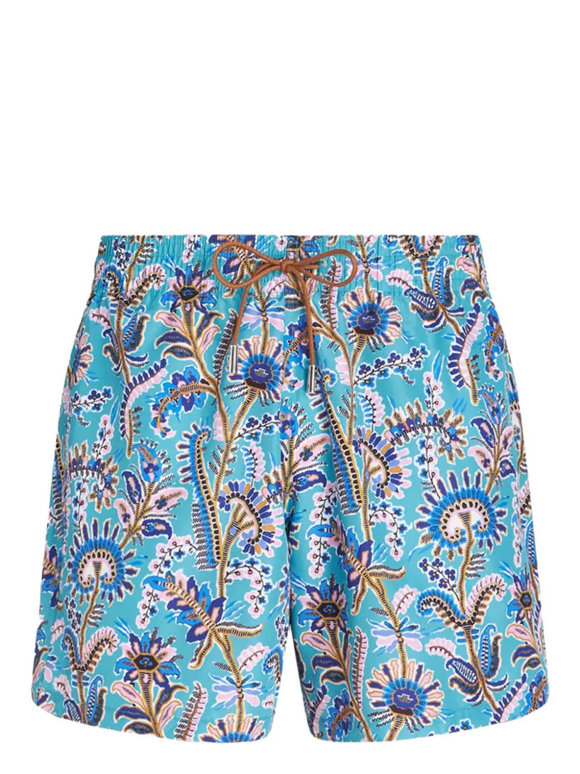 ETRO Floral swim shorts