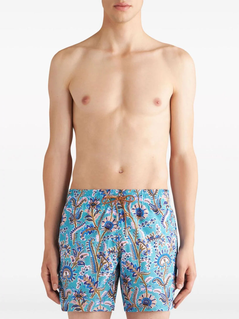 Floral swim shorts