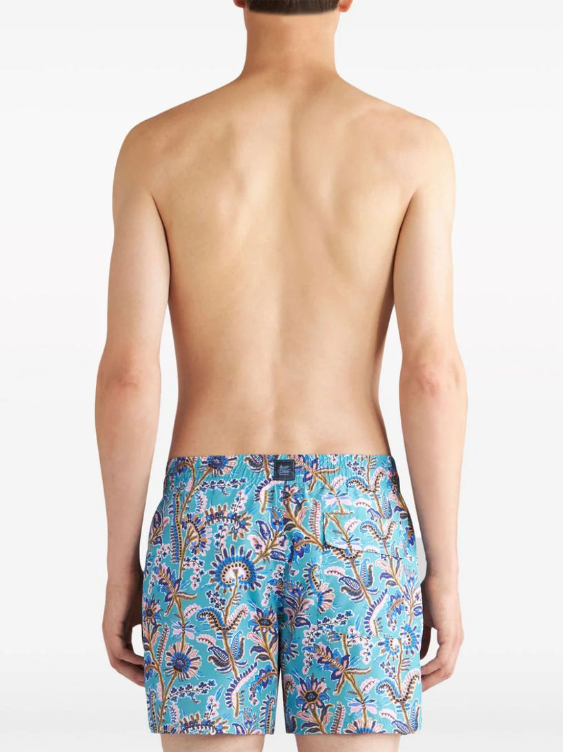 Floral swim shorts