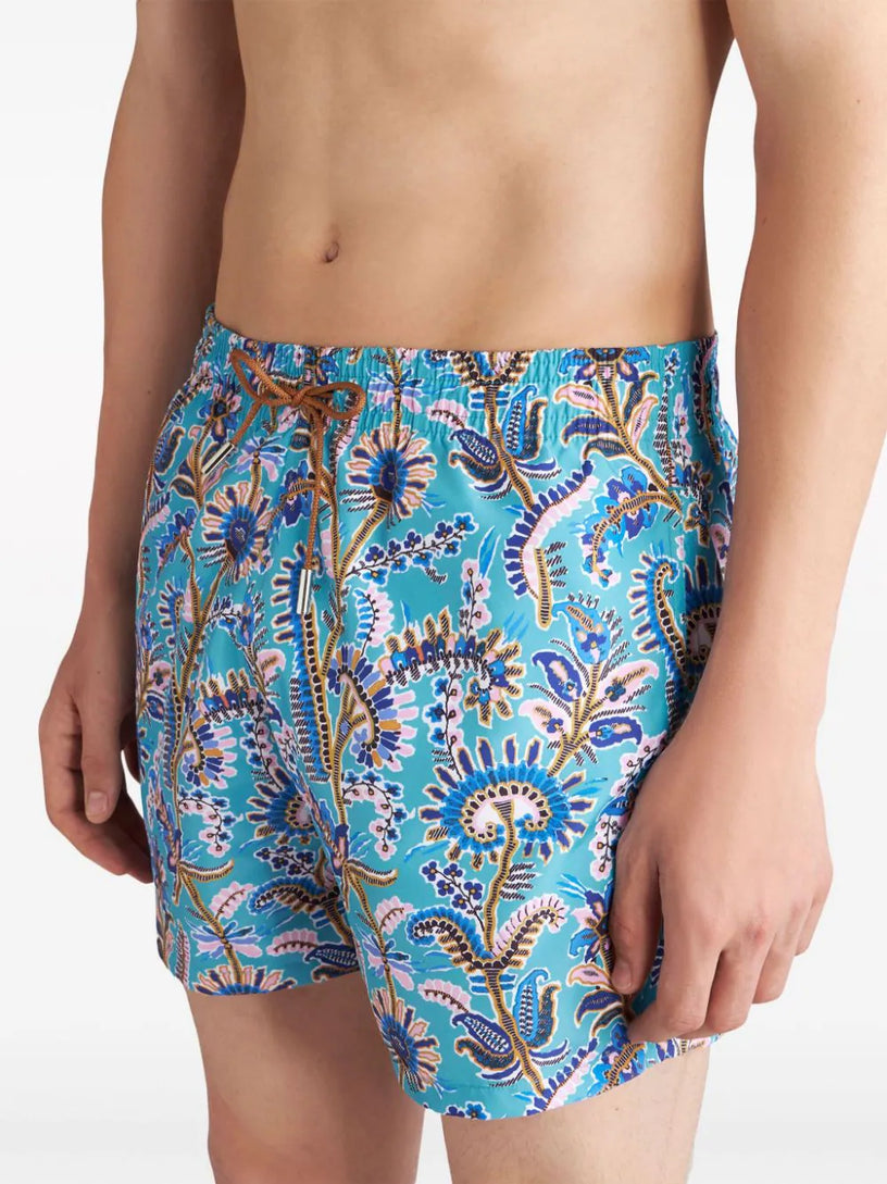 Floral swim shorts