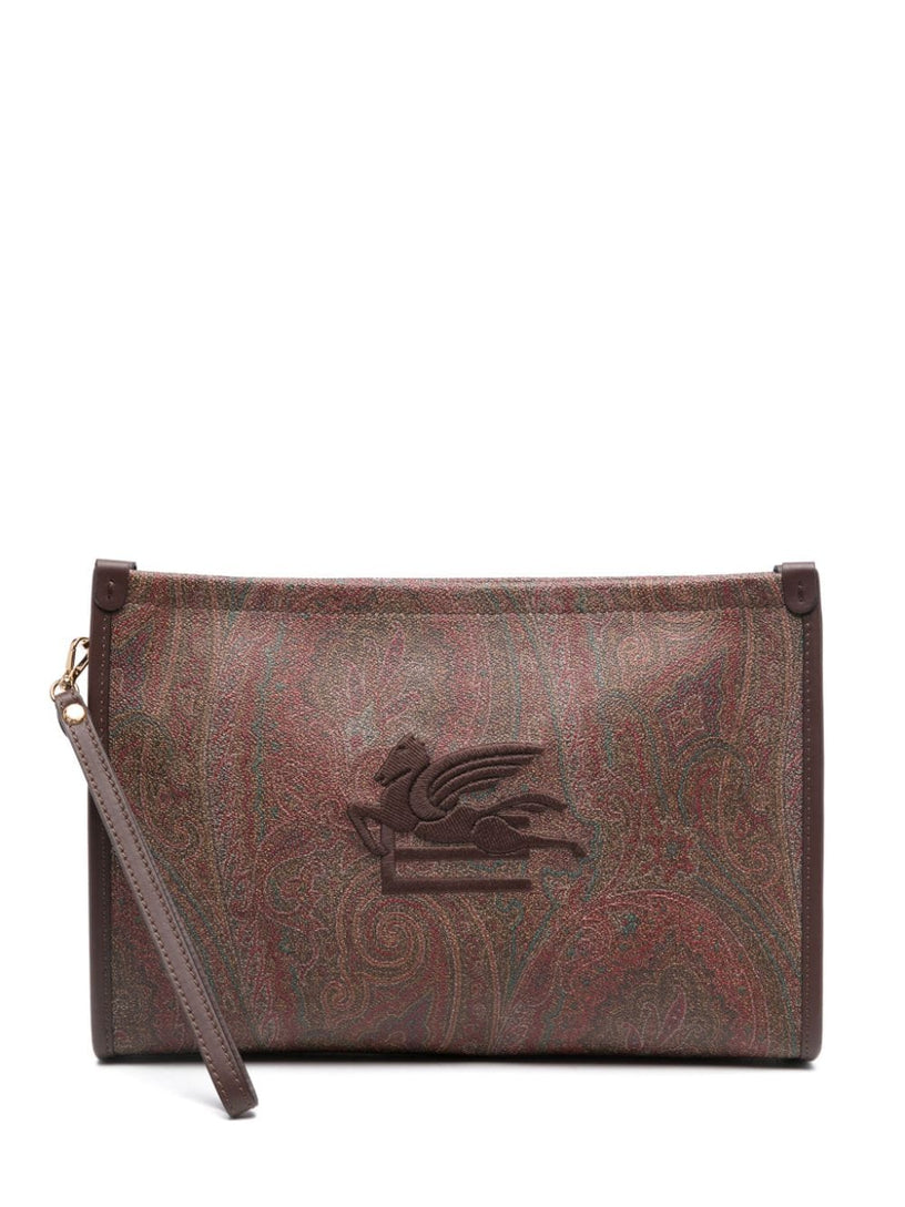 ETRO Paisley large pouch