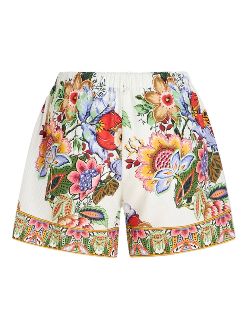 Multicoloured Bouquet Shorts