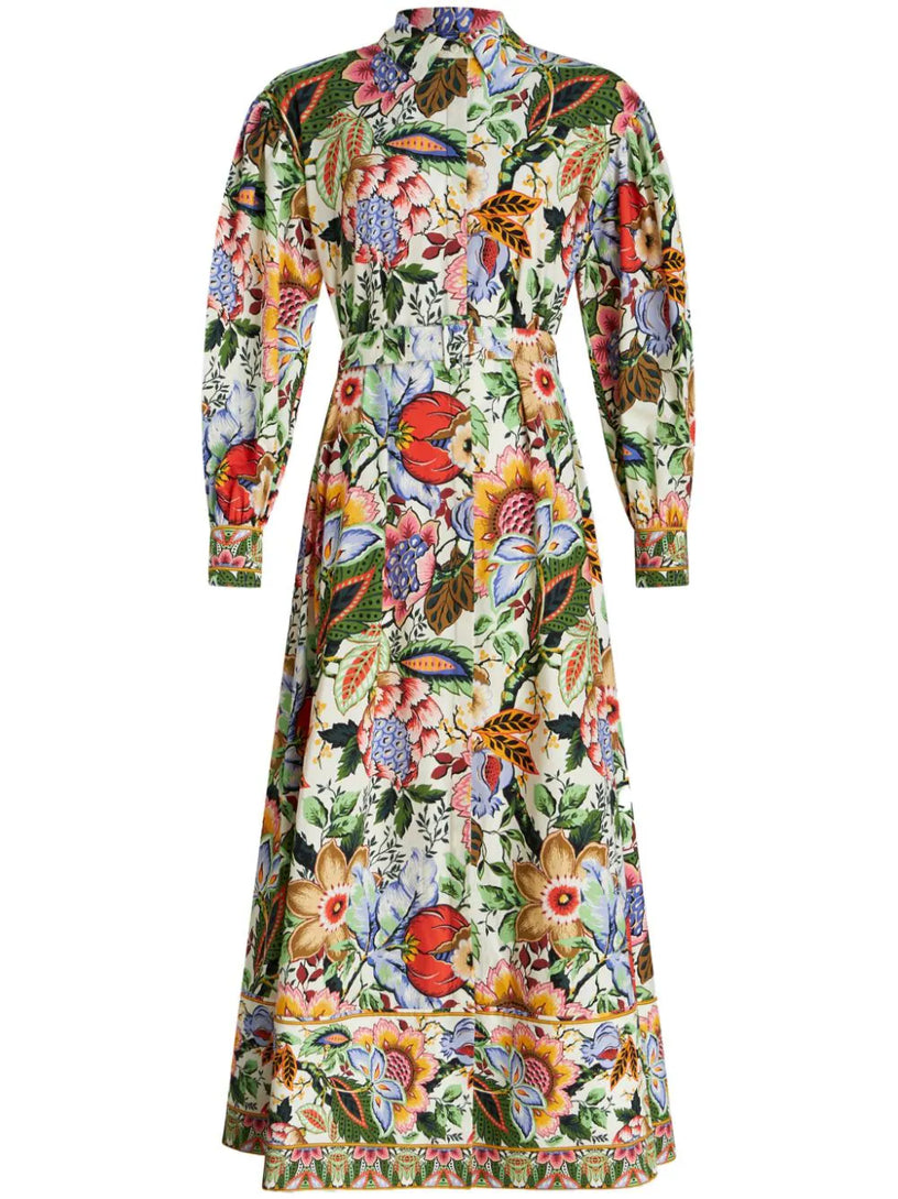 ETRO Printed shirt dress