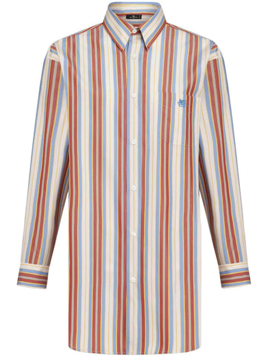 Pegaso striped shirt