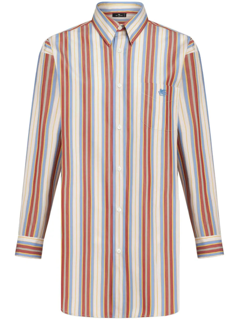 ETRO Pegaso striped shirt