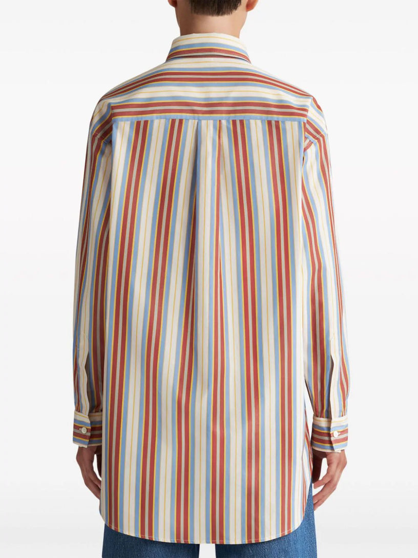 Pegaso striped shirt