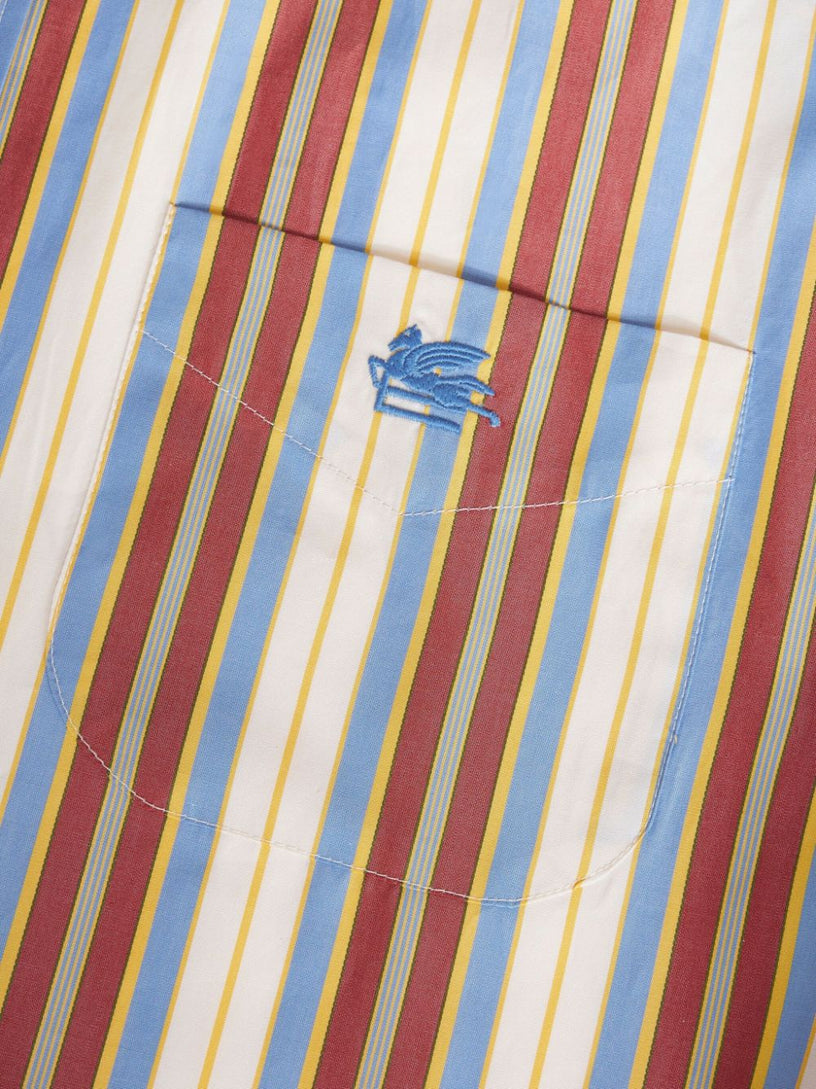 Pegaso striped shirt