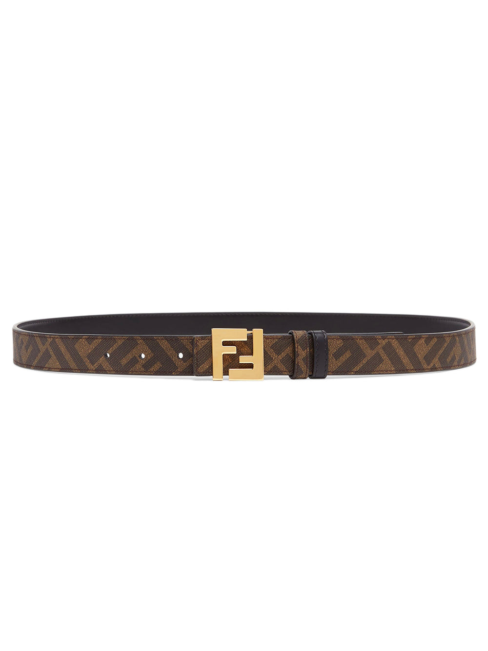 FF Squared belt FENDI Marrone Grifo210