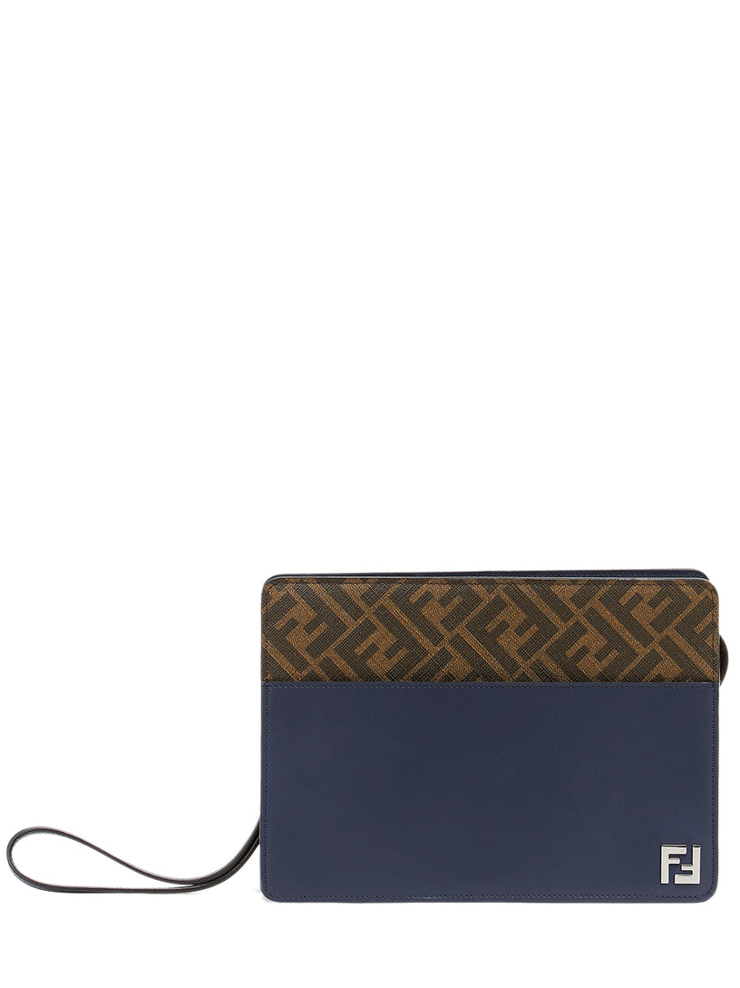 FENDI Standing clutch squared ff