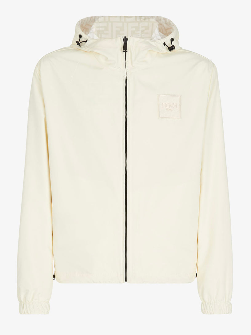 White nylon jacket