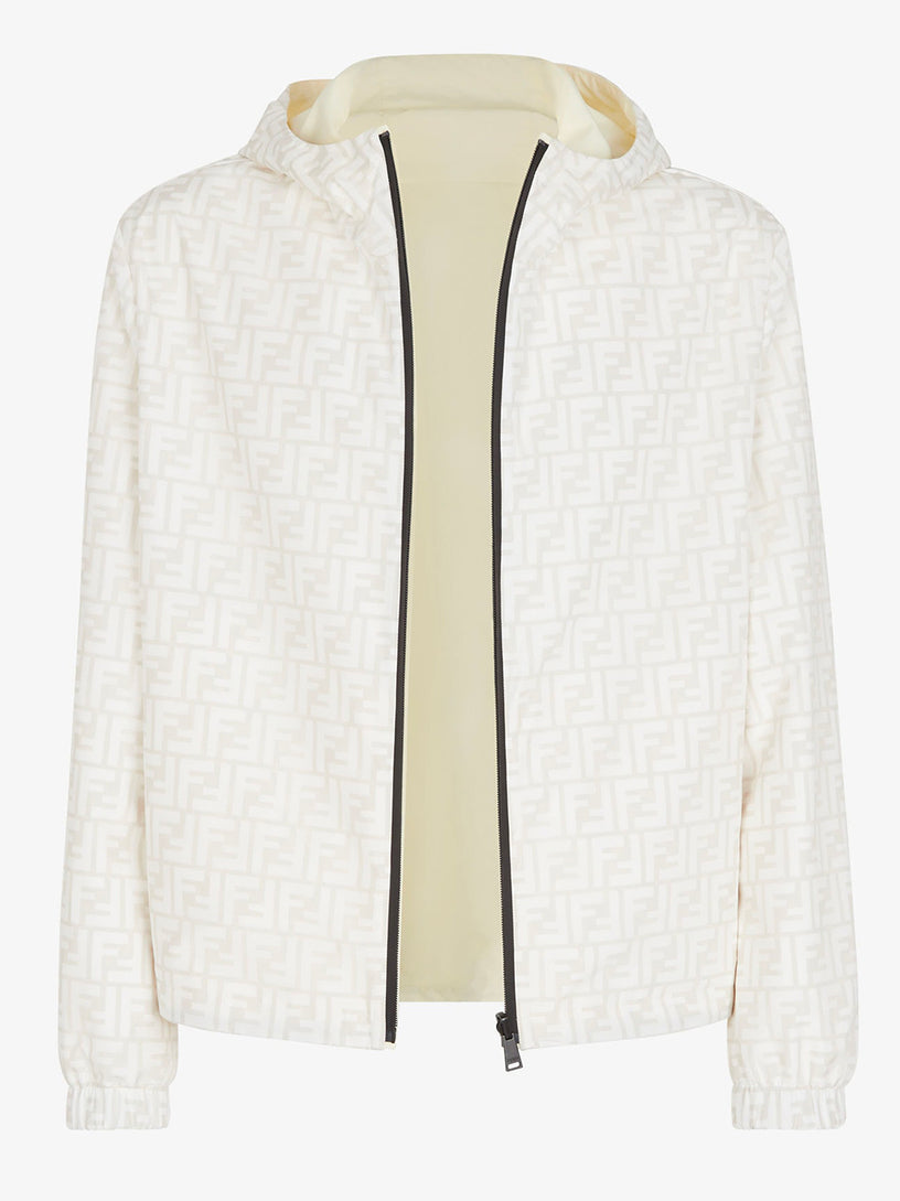 White nylon jacket