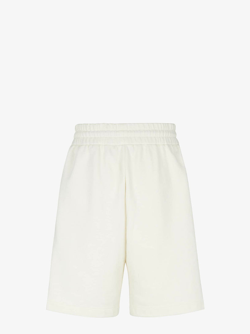 White cotton shorts