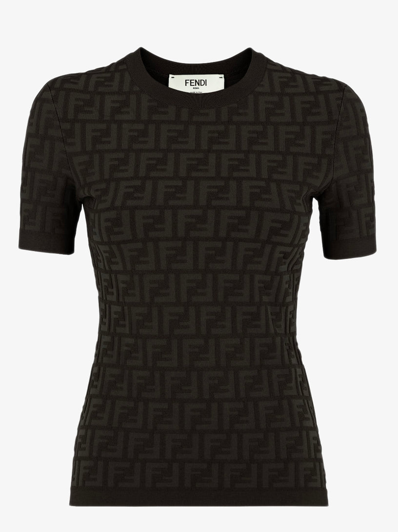 FENDI Ff viscose sweater