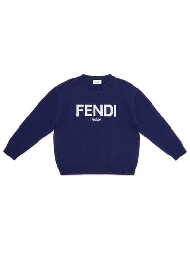 Pullover with Fendi lettering