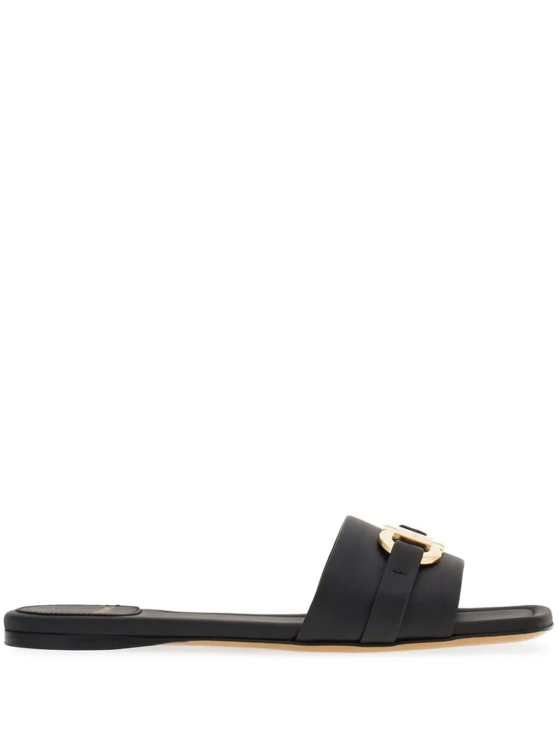 FERRAGAMO Leah flat slide