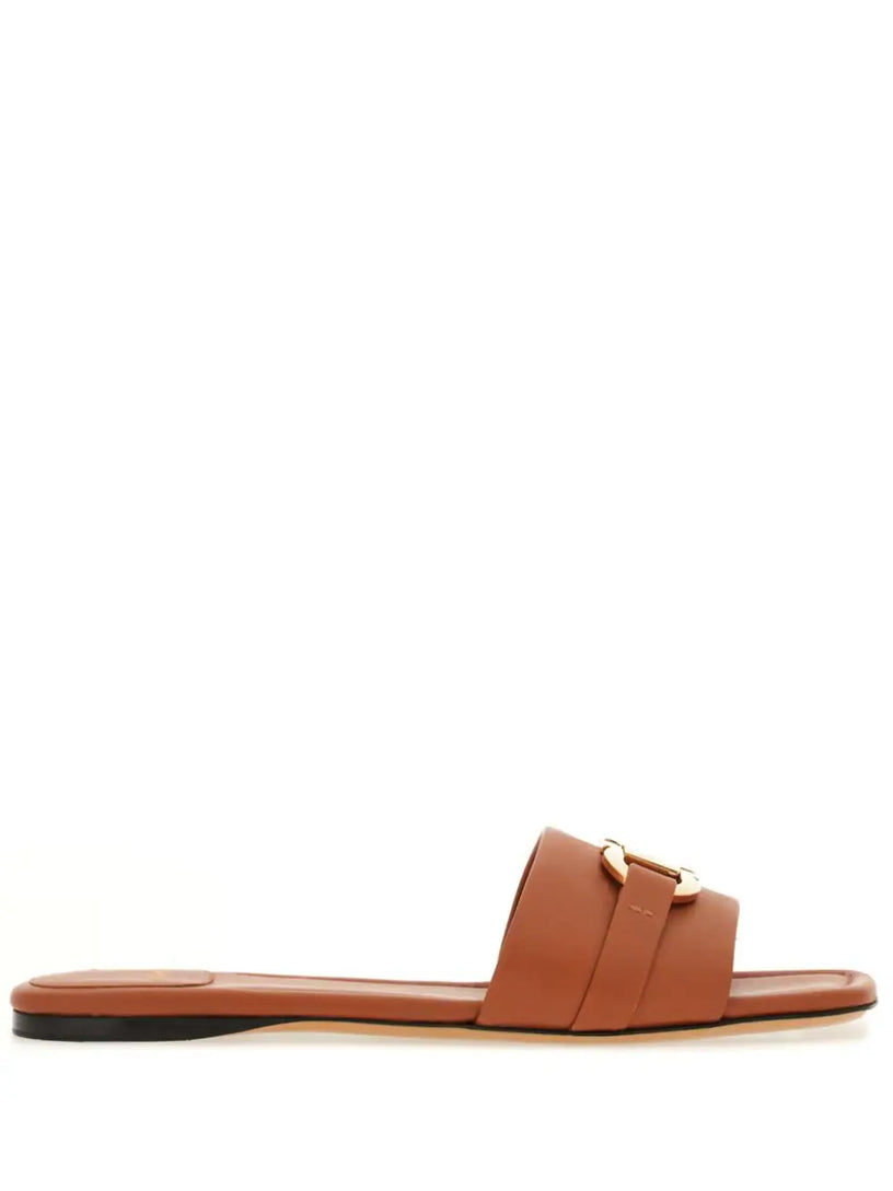 FERRAGAMO Leah flat slide