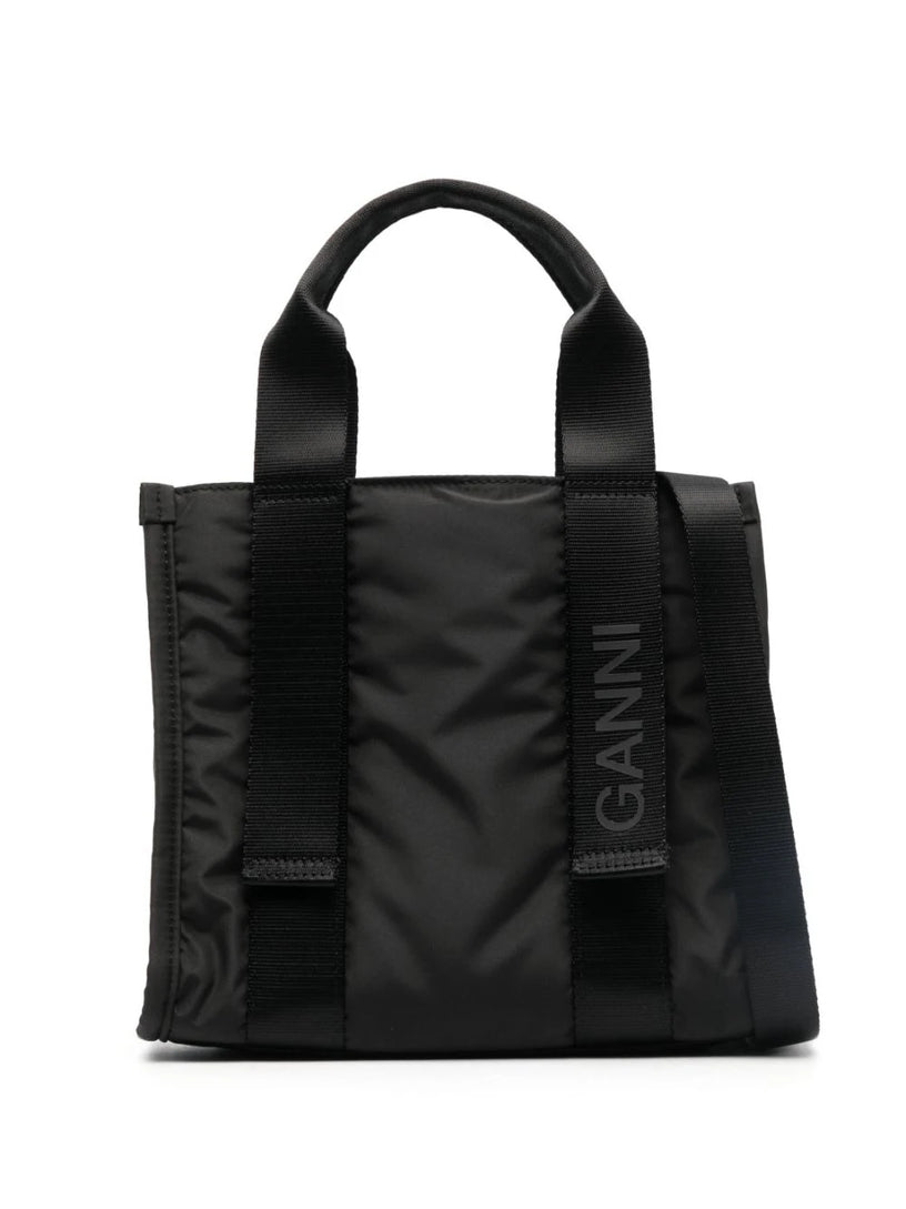 GANNI Small tech tote bag