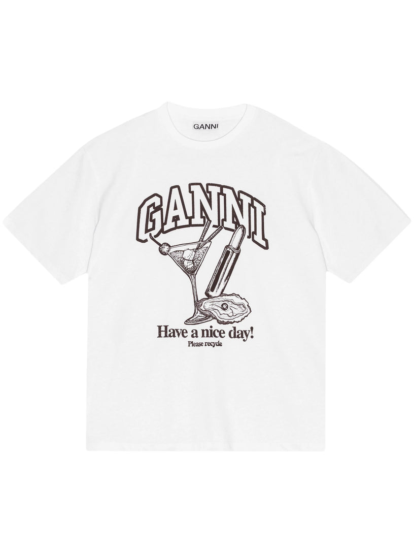 GANNI Cocktail t-shirt