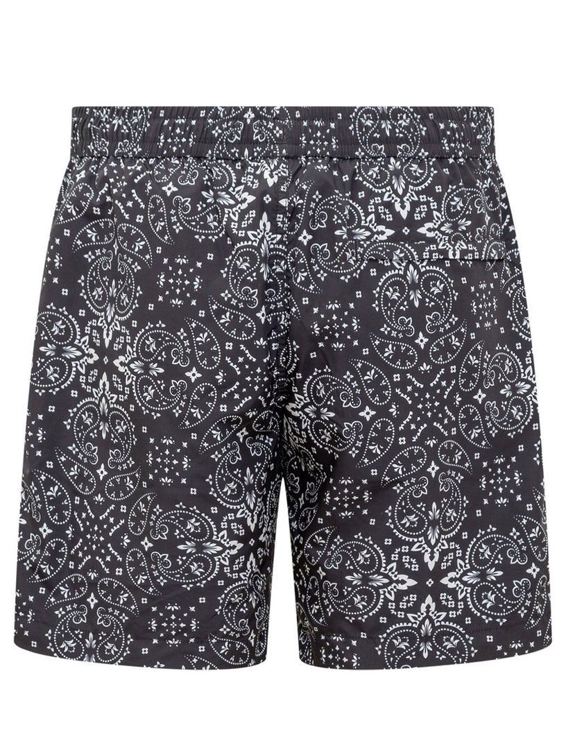 Swim shorts with print