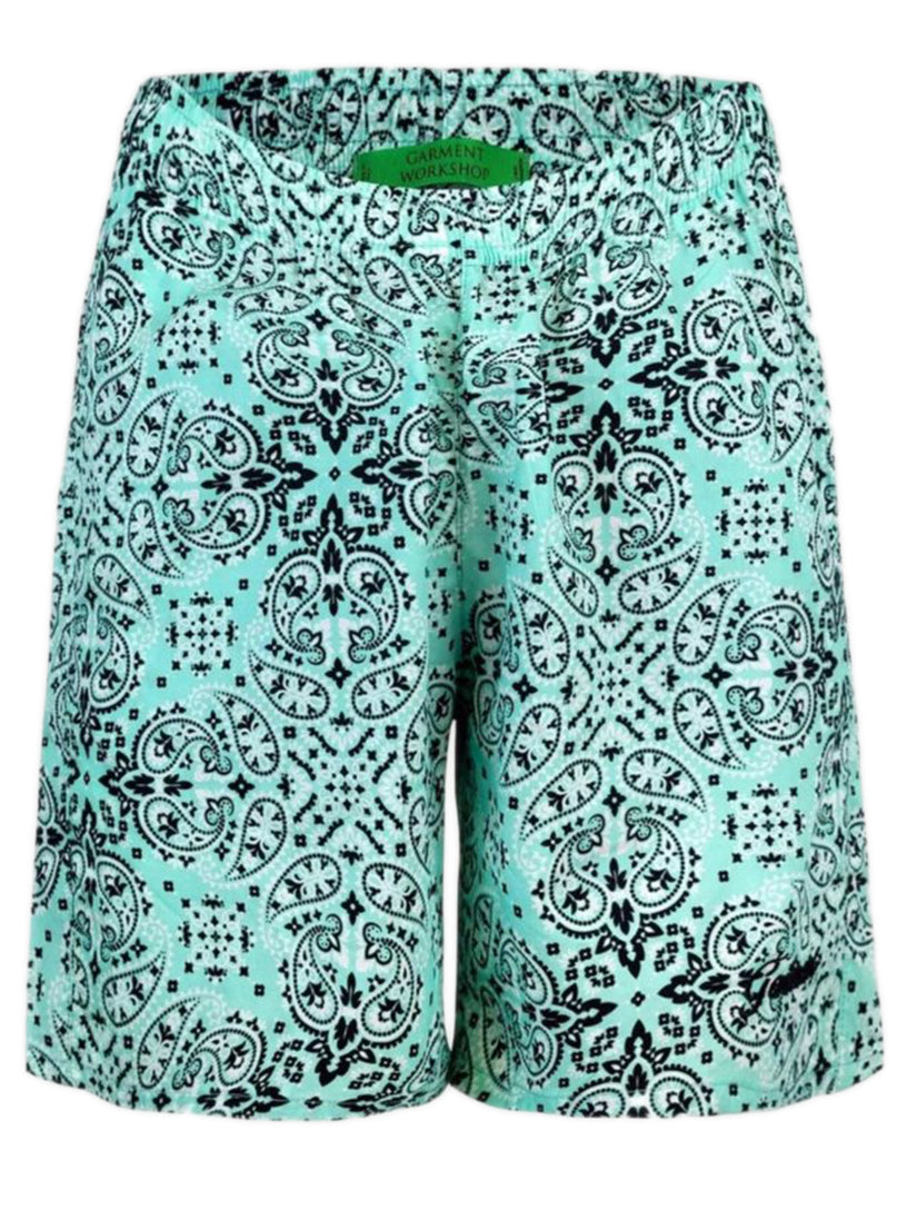 Swim shorts with print